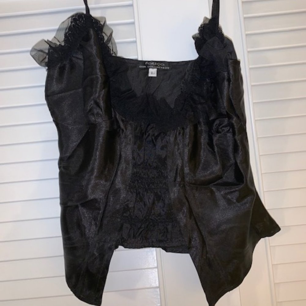 NWOT Custom Made Camisole Blouse